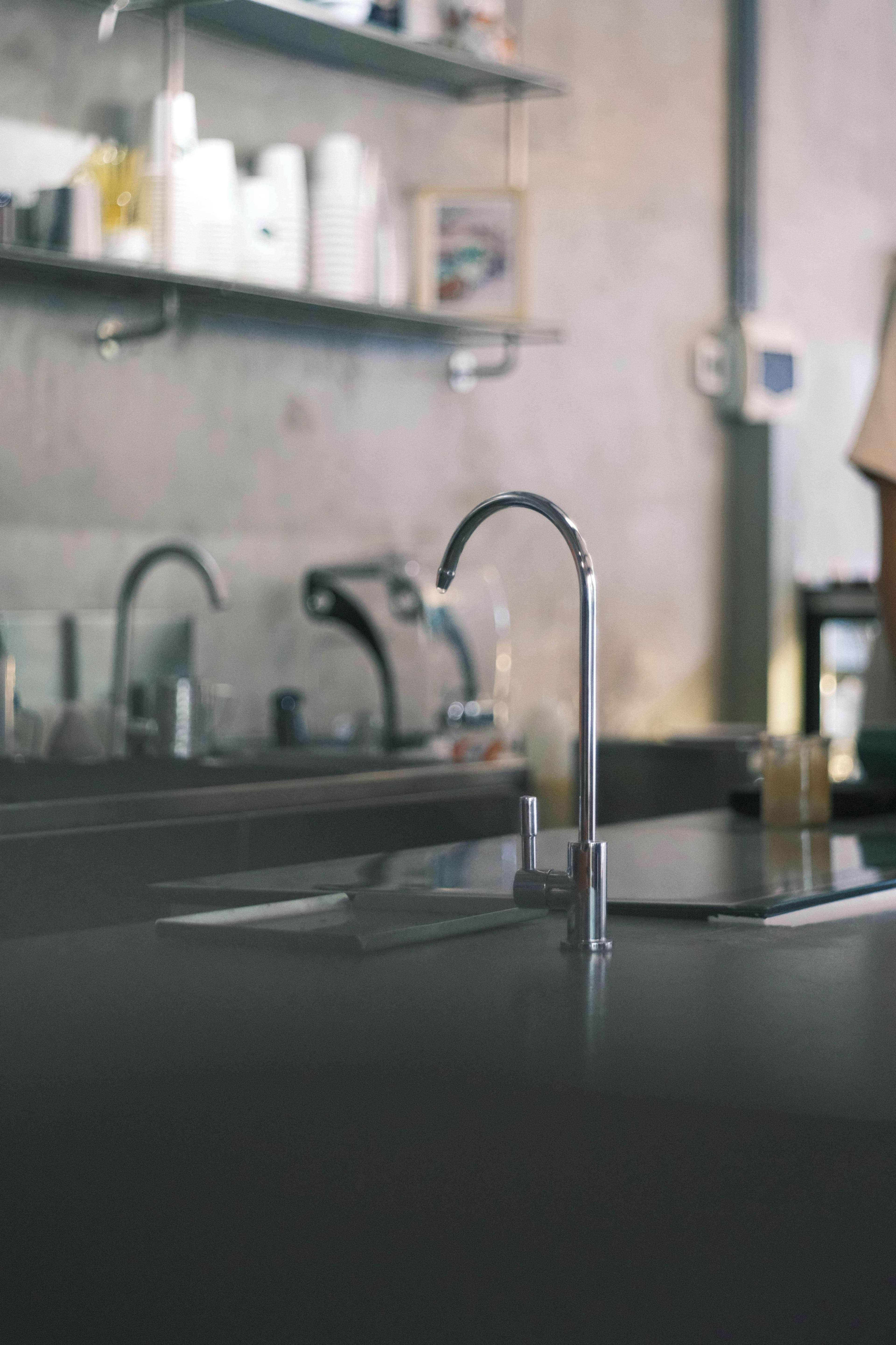 Impianto acqua per la cucina
